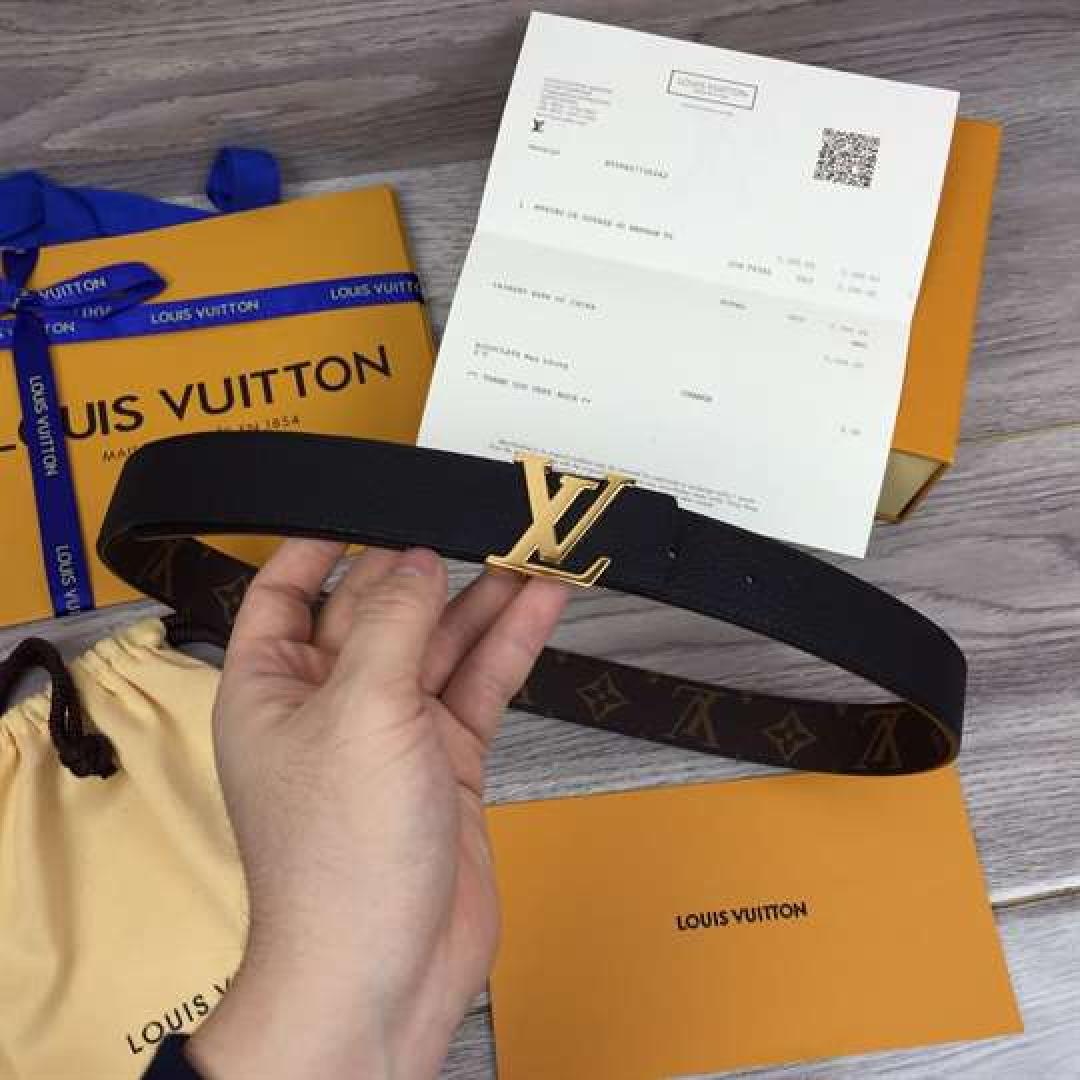 LV INITIALES 30MM REVERSIBLE BELT