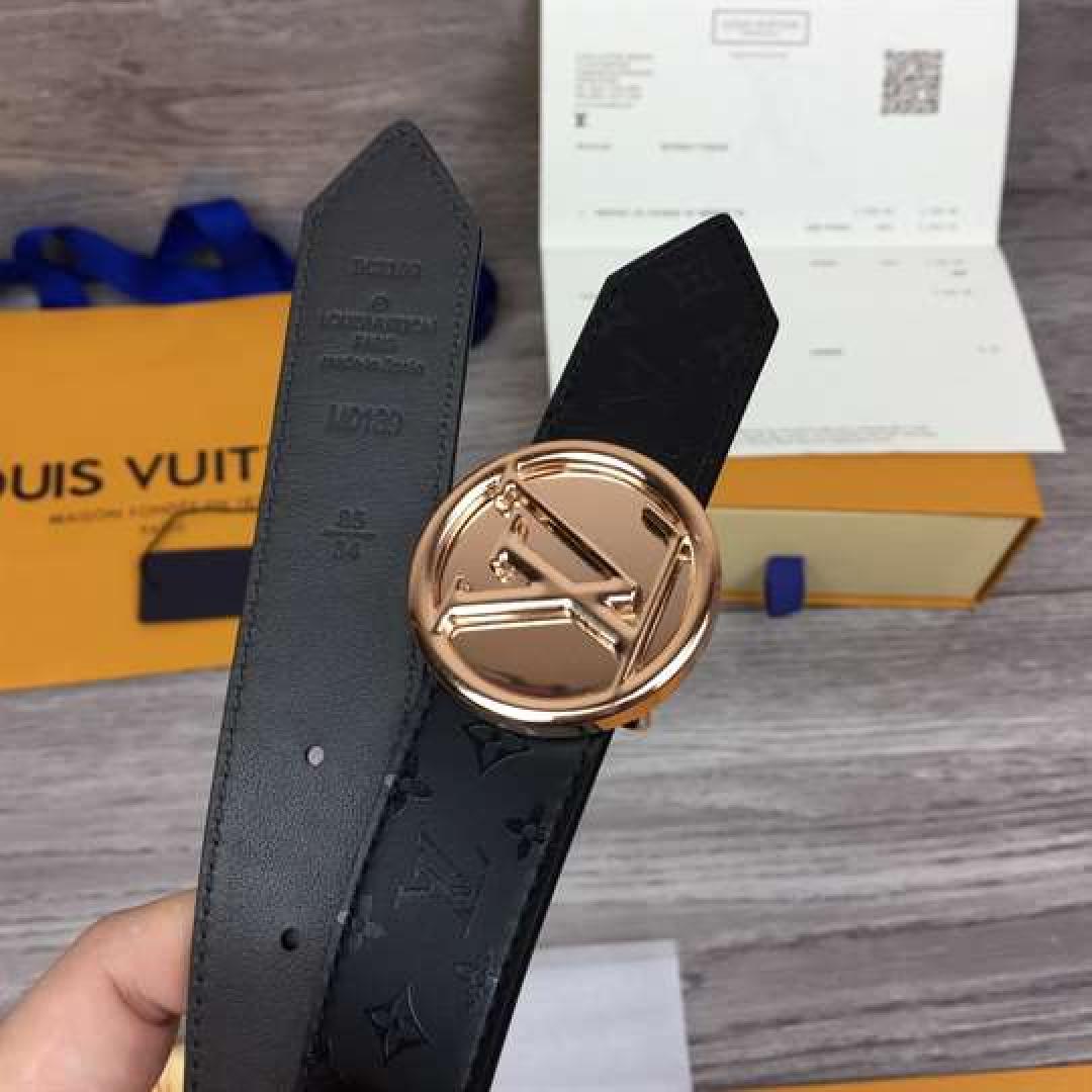 LOUIS VUITTON LV CIRCLE 30MM REVERSIBLE BELT