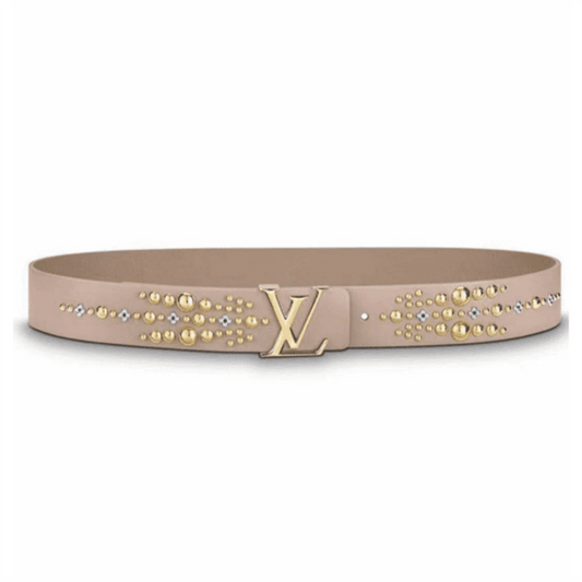 LOUIS VUITTON CALF LEATHER LV ICONIC 35MM BELT