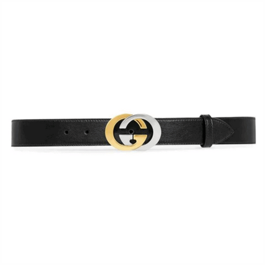 GUCCI BELT WITH INTERLOCKING G BUCKLE
