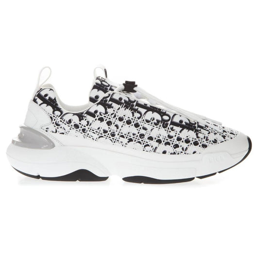 DIOR B24 CANNAGE MOTIF BLACK SNEAKER