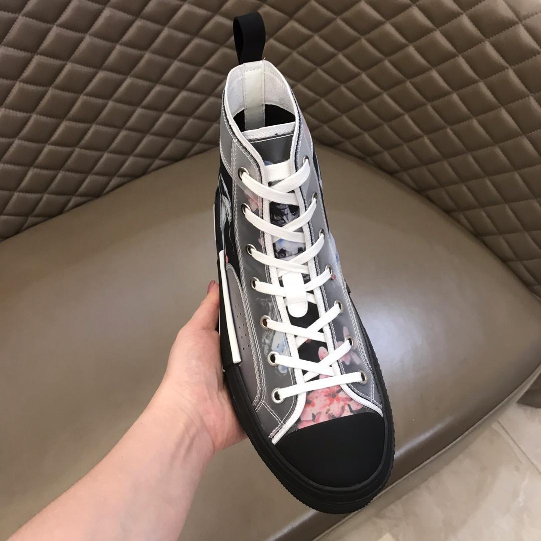 DIOR HIGH-TOP DIOR AND SORAYAMA SNEAKER