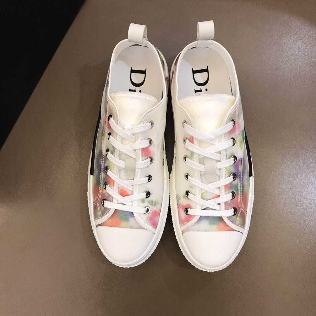 DIOR FLOWERS TECHNICAL CANVAS