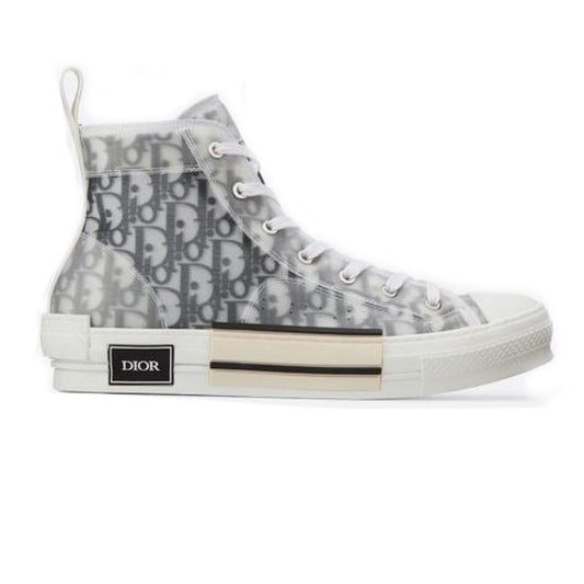 DIOR "B23" HIGH-TOP DIOR OBLIQUE SNEAKER