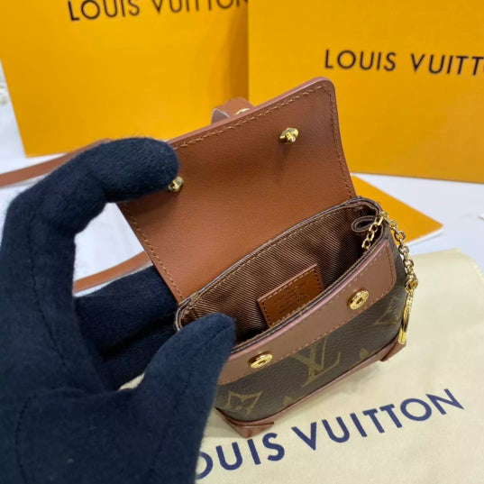 LOUIS VUITTON MINI STEAMER MONOGRAM ECLIPSE