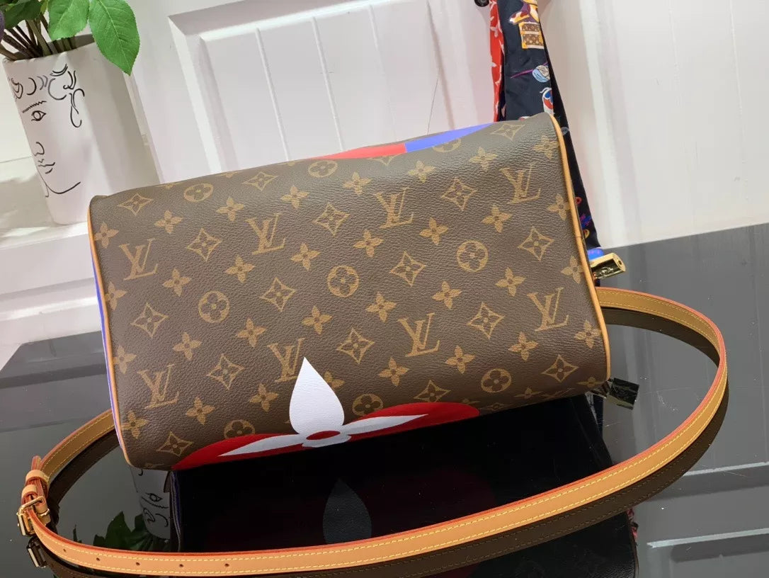 LOUIS VUITTON 30X21 X17CM SPEEDY BANDOULIERE 30 HANDBAG