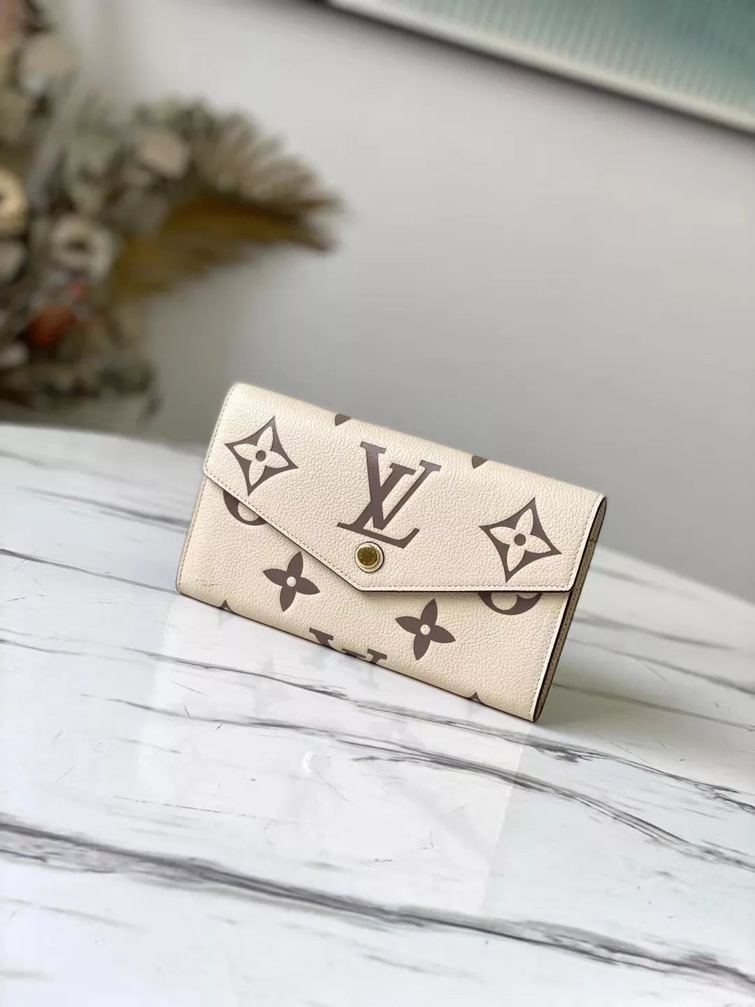 LOUIS VUITTON 19.5 X 10.5 X 2.5CM CHAIN  MONOGRAM EMPREINTE WALLETS