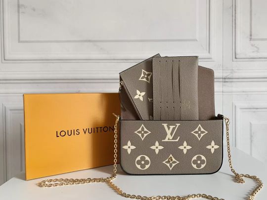 LOUIS VUITTON  21×12×3CM POCHETTE FÉLICIE MONOGRAM