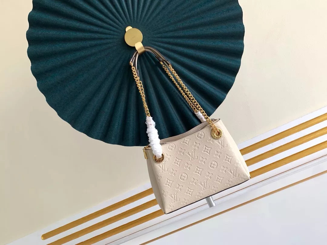 LOUIS VUITTON  24.0 X 17.0 X 11.0 CM SURENE BB MONOGRAM EMPREINTE TOTE