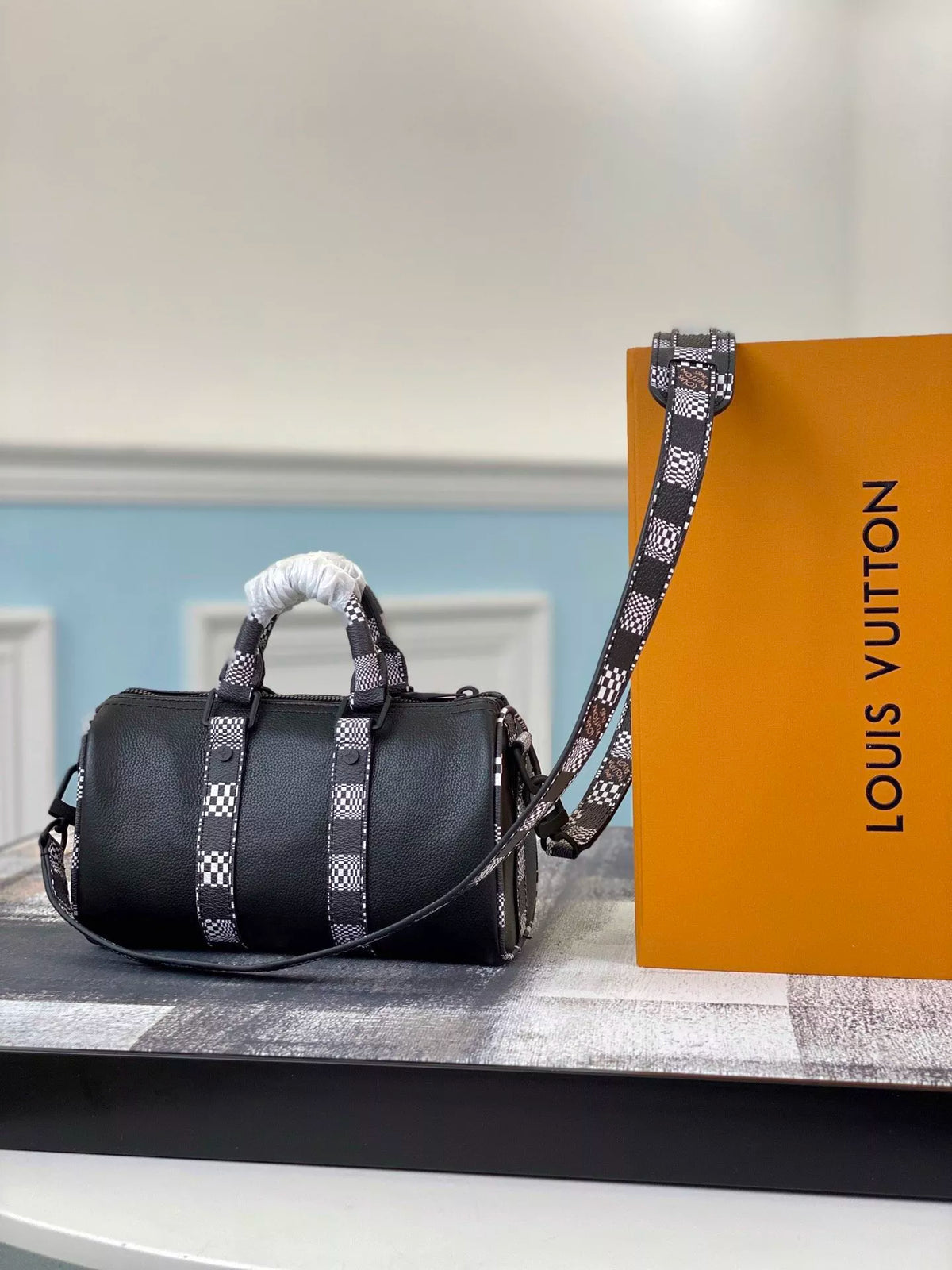 LOUIS VUITTON 20*10*5CM KEEPALL NANO ZOOOOM WITH FRIEND