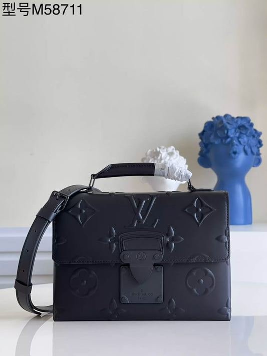 LOUIS VUITTON 25 X 19 X 6CM S-LOCK AMBASSADEUR PM
