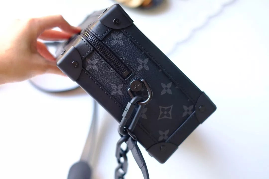 LOUIS VUITTON 25*18*10CM BLACK FLOWER LARGE BOX