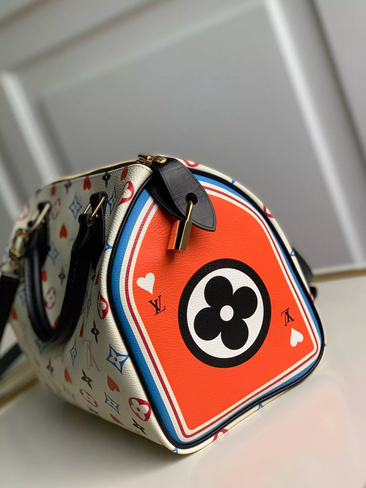 LOUIS VUITTON  25 X 19 X 15CM SPEEDY BANDOULIÈRE 25 GAME ON MONOGRAM