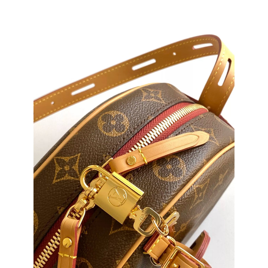 LOUIS VUITTON 20*22.5*8CM BOITE CHAPEAU SOFT HANDBAG, MONOGRAM CANVAS