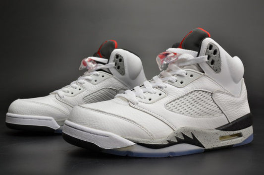 AIR JORDAN 5 RETRO "WHITE CEMENT"