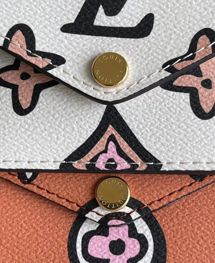 LOUIS VUITTON WILD AT HEART MULTI CHETTE FÉLICIE 17X9.6X3.5CM