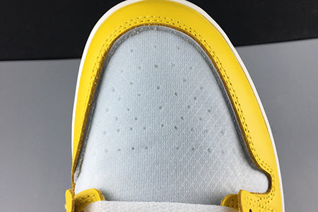 AIR JORDAN 1 "OFF-WHITE NRG WHITE/DARK POWDER YELLOW-CONE"