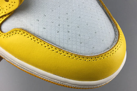 AIR JORDAN 1 "OFF-WHITE NRG WHITE/DARK POWDER YELLOW-CONE"