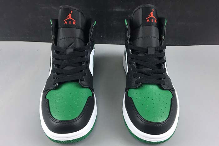 AIR JORDAN 1 MID "PINE GREEN TOE"