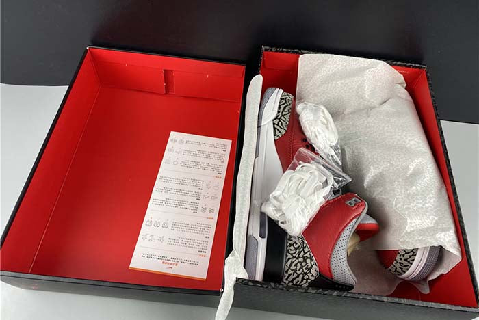 AIR JORDAN 3 “RED CEMENT”