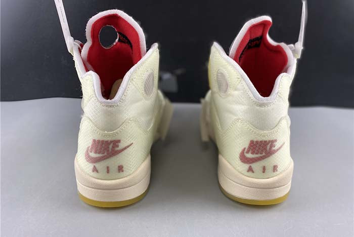 AIR JORDAN 5 OFF-WHITE "3M REFLECTIVE"