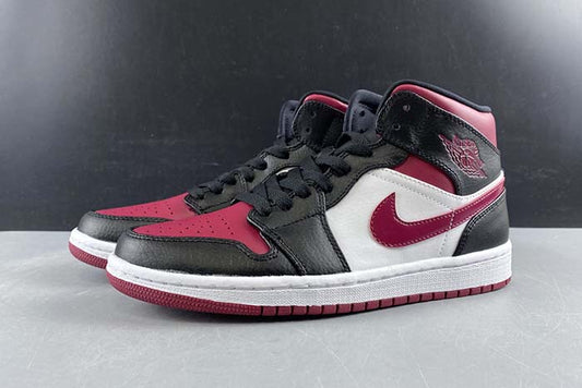 AIR JORDAN 1 MID "BRED TOE"