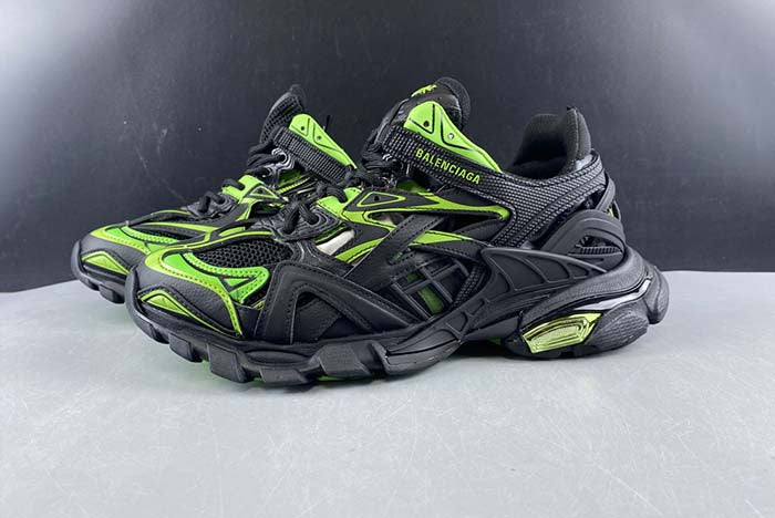 BALENCIAGA SNEAKER TESS.S.GOMMA 4.0 GREEN BLACK