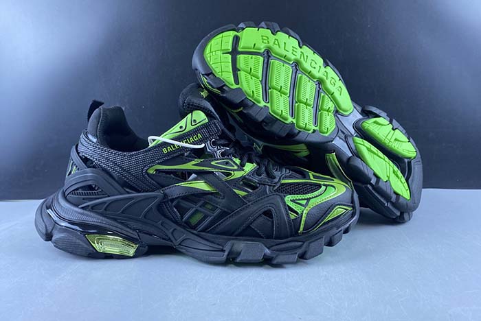 BALENCIAGA SNEAKER TESS.S.GOMMA 4.0 GREEN BLACK
