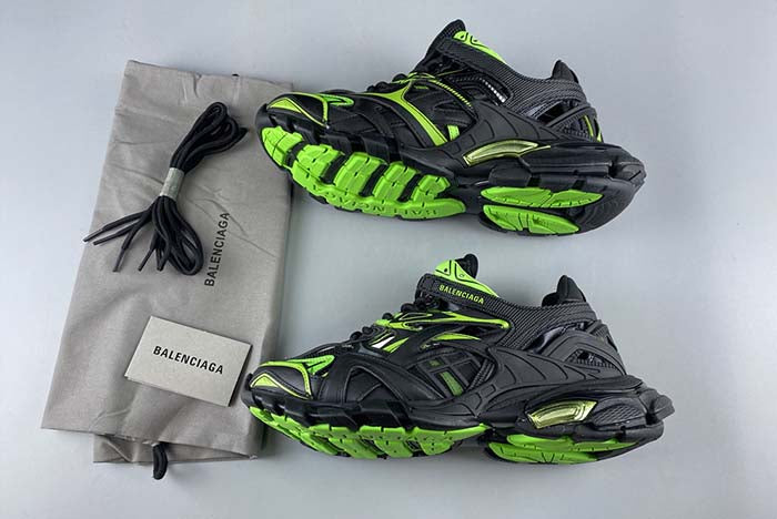 BALENCIAGA SNEAKER TESS.S.GOMMA 4.0 GREEN BLACK
