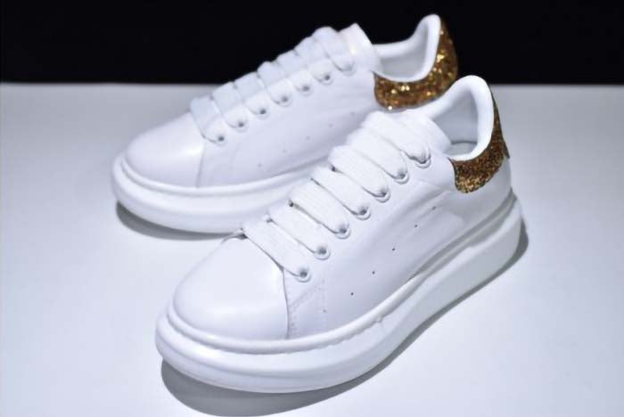 ALEXANDER MCQUEEN SOLE SNEAKERS-GOLD