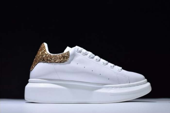ALEXANDER MCQUEEN SOLE SNEAKERS-GOLD