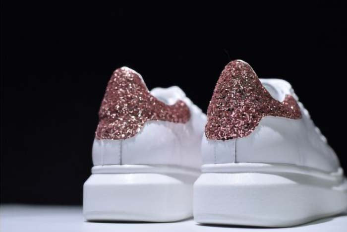 ALEXANDER MCQUEEN SOLE SNEAKERS-ROSE GOLD