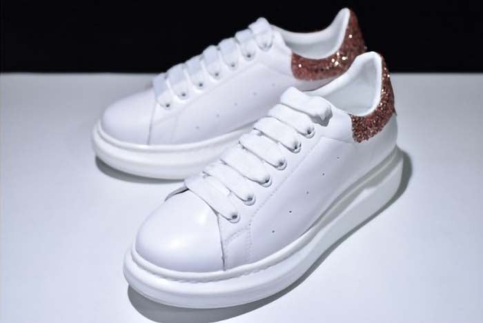 ALEXANDER MCQUEEN SOLE SNEAKERS-ROSE GOLD