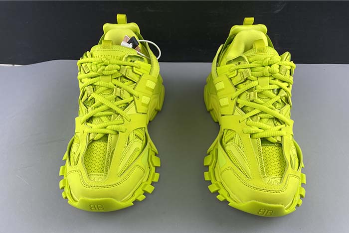 BALENCIAGA SNEAKER UNI-MATTE FULL COLOR/NOT WASH LIME