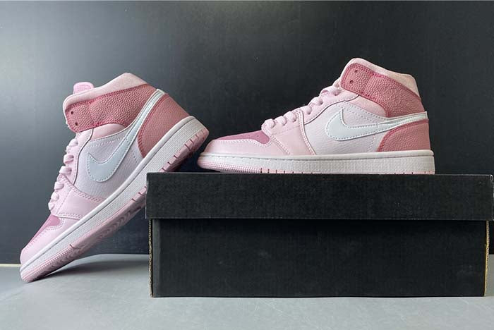 AIR JORDAN 1 MID WMNS “DIGITAL PINK”