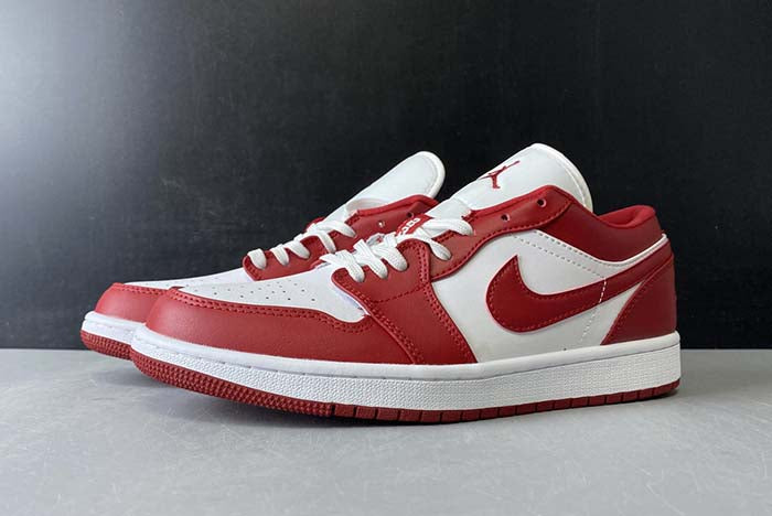 AIR JORDAN 1 LOW GYM "RED/GYM RED-WHITE"