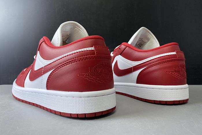 AIR JORDAN 1 LOW GYM "RED/GYM RED-WHITE"