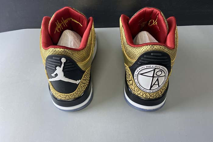AIR JORDAN 3 RETRO "LUXURY GOLD"