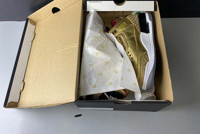 AIR JORDAN 3 RETRO "LUXURY GOLD"