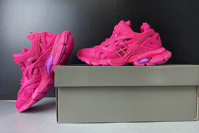 BALENCIAGA TRACK 2 SNEAKERS "PINK COLOUR/PURPLE"