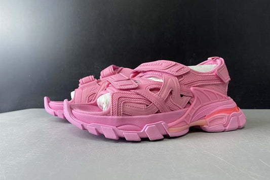 BALENCIAGA TRACK SANDAL "TRIPLE PINK"