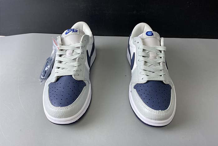 AIR JORDAN 1 LOW "GREY NAVY"