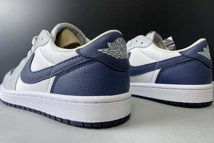 AIR JORDAN 1 LOW "GREY NAVY"