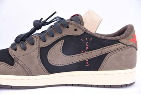 AIR JORDAN 1 "TRAVIS SCOTT LOW DARK MOCHA"