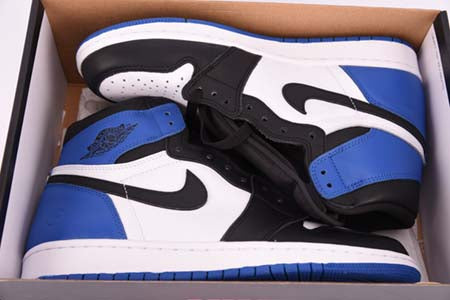 AIR JORDAN 1 RETRO “FRAGMENT” BLACK/SPORT ROYAL-WHITE MENS