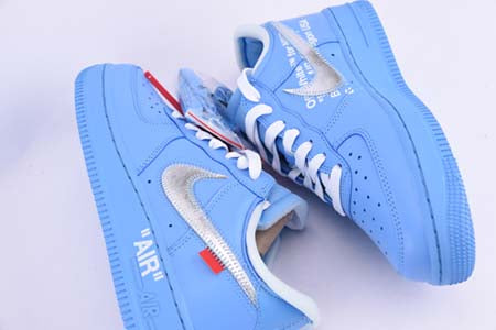 NIKE AIR FORCE 1 OFF-WHITE "MCA BLUE"