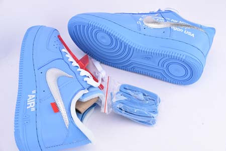 NIKE AIR FORCE 1 OFF-WHITE "MCA BLUE"