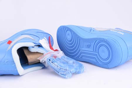 NIKE AIR FORCE 1 OFF-WHITE "MCA BLUE"