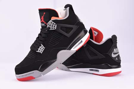 AIR JORDAN 4 "BRED BLACK CEMENT (2019)"
