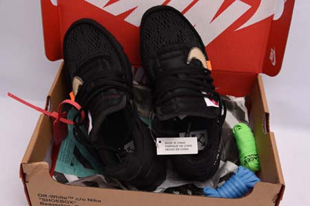 NIKE AIR PRESTO 2.0 OFF-WHITE BLACK